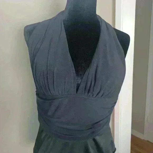 MagicSuit Womens Black Halter Padded Slimming Swimsuit L - Picture 6 of 15